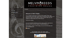 Desktop Screenshot of melvinreeds.com